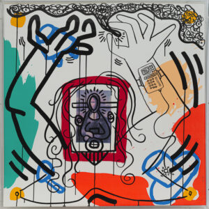 The Apocalypse 6 print by Keith Haring