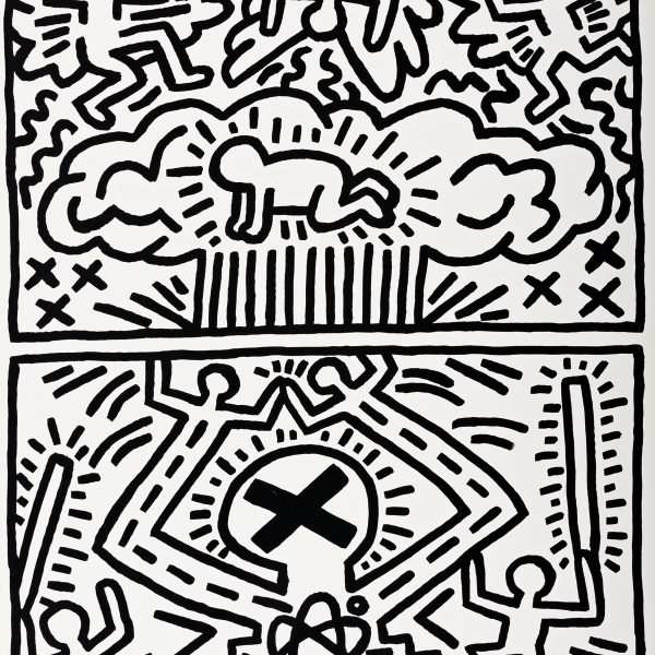 Anti-Nuclear Rally Poster by Keith Haring.