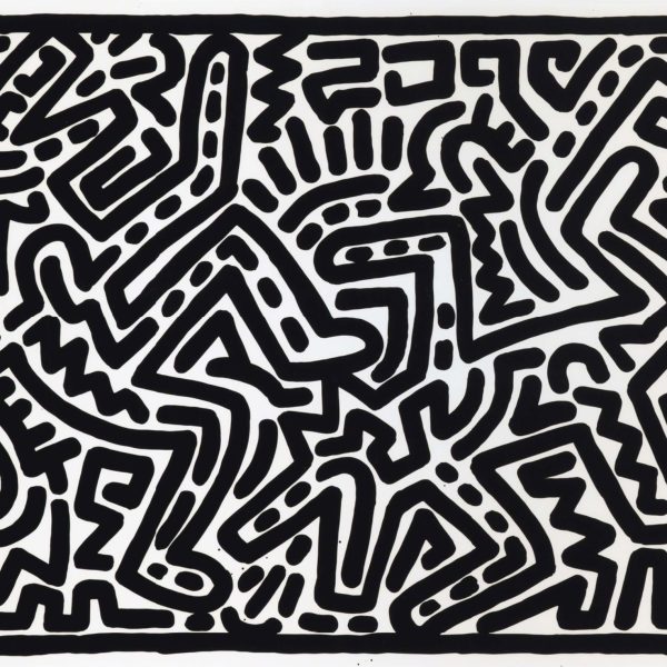 Untitled 1 by Keith Haring, a lithograph from 1982.